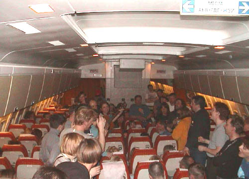 Такого бедлама на борту ИЛ-86 авиакомпания СИБИРЬ доселе не видала